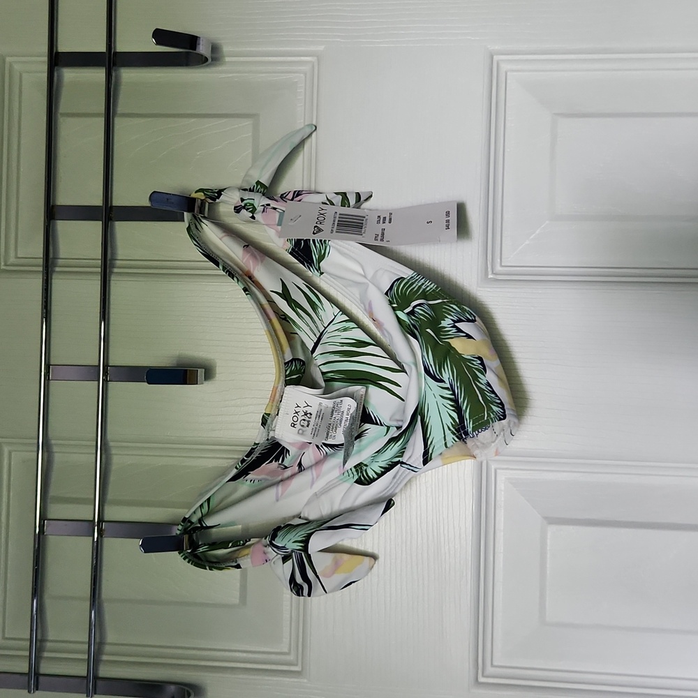 NWT Roxy, swimwear bottom, floral, small